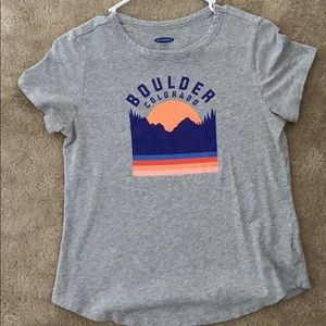 Old Navy Boulder Colorado Tshirt !